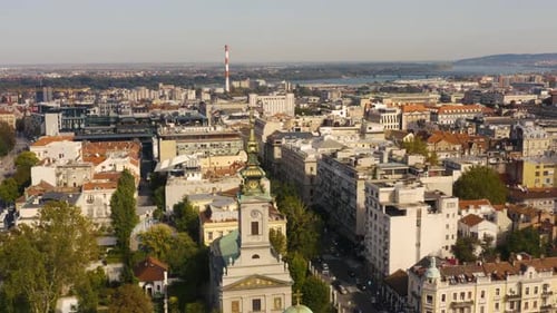 Cityscape of Belgrade