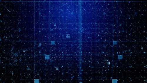 Technology Background Loop, Business Corporate Abstract 199