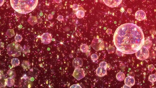 4k Shiny Red Glitter Background