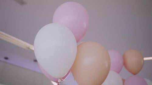 Pastel Balloons Decoration for Birthday Event Celebration