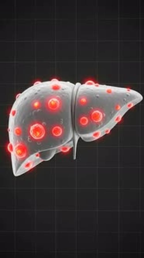 Fatty Liver - Metabolic Stress Fat accumulates Conceptual 3D Animation | Manestream Den