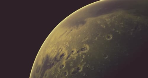 Amazing View of the Surface Features of Mars Captured From Space