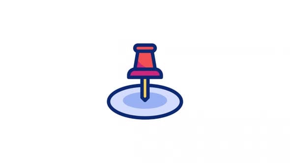 Pinpoint Animated Alpha Icons, Elements Motion Graphics ft. animation ...