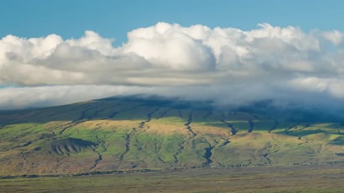 Zeitraffer der atemberaubenden Landschaft der Big Island von Hawaii