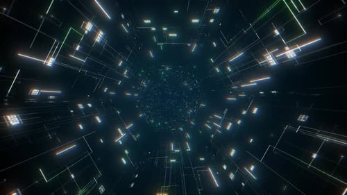 Science-Fiction-Konzeption im Loop-Tunnel.