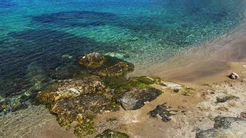 Sand And The Fresh Sea Water Near The Seaside 1