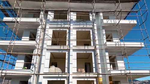 Bauprozess für Häuser