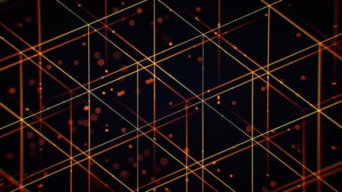 Abstract digital data grid lines background