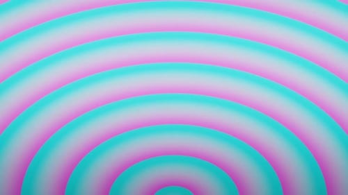 Cyan And Pink Abstract Bubble Background Vj Loop In HD