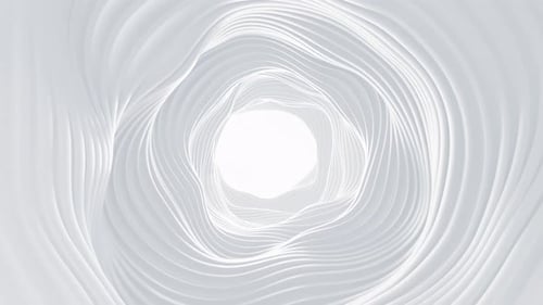Abstrakter weißer Hintergrund, 3D-Rendering.