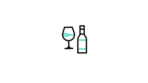 Wine Animated Icon
