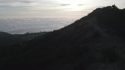 Mont Lawu, Java central, Indonésie