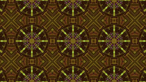 Abstract background, Seamless loop. Kaleidoscope sequence patterns. Multicolored motion graphicVd720