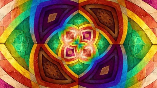 Colorful Traditional Pattern Loop