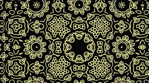 Goldener Luxusmuster-Animationshintergrund | Luxus-Preisverleihungsmuster-Animationshintergrund