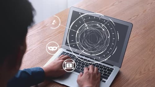 Concepto de subasta en línea para ofertas y ventas digitales Spire