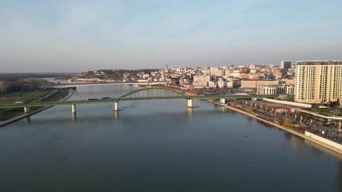 Beautiful Belgrade City And River Landscape Hd