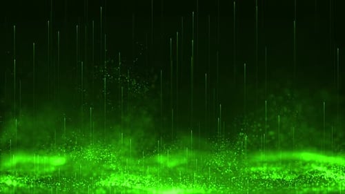 Luxury Awards Universal Party Background Green Loop V3