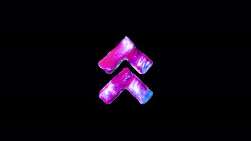 Fluid Abstract Arrow Reveal Animation