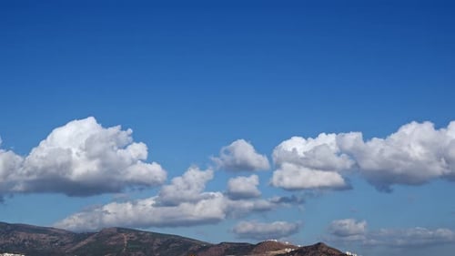 Bright And Soft Clouds Time Lapse 1