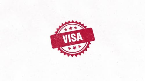 Animated Red Grunge Stamp Reveal with Approval Badge