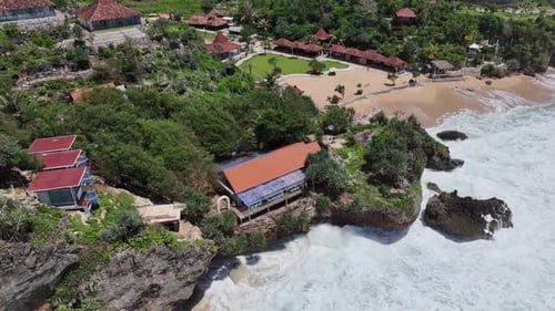 Aerial Gunungkidul Sea