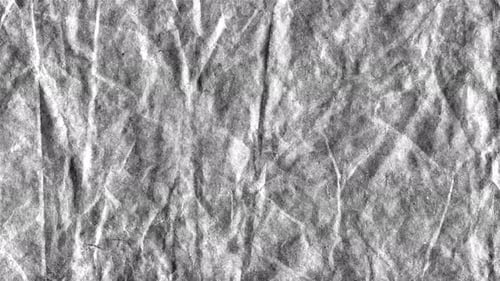 4k Animiertes zerknittertes Papier