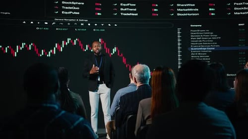 African American Stockbroker Explains Trading Performance and Profit Trends
