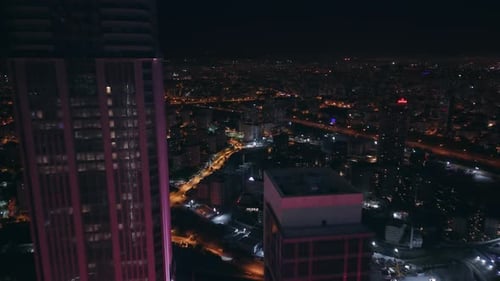 night city skyscrapers