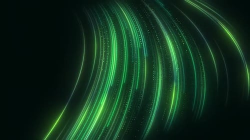 Dynamisch leuchtende Bewegungslinien V3