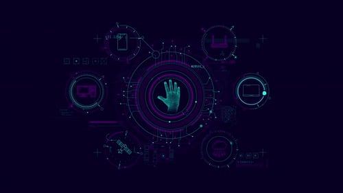 Animación del diagrama infográfico sobre identificación y protección de datos