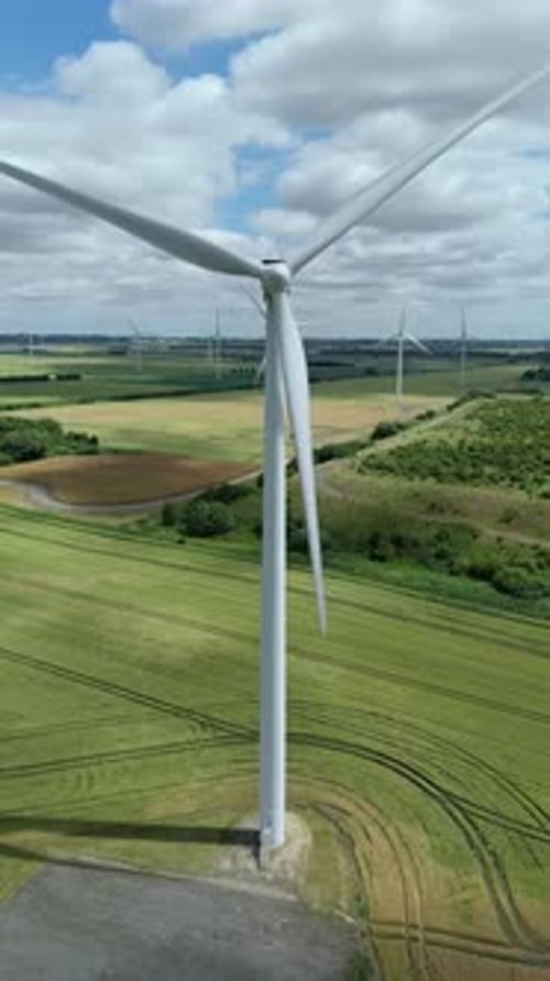 Energía sostenible: turbinas eólicas en las zonas rurales del Reino Unido