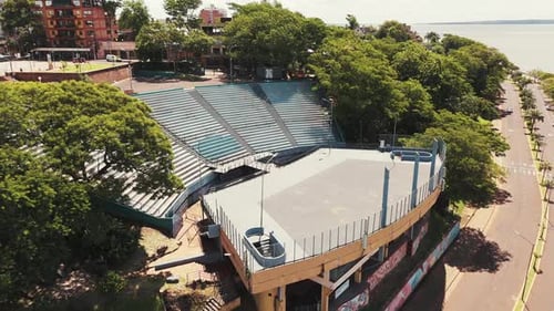 Amphithéâtre Manuel Antonio Ramirez à Posadas, Misiones, Argentine.