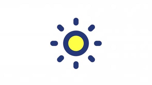 Animated Light Mode Color Ui Icon