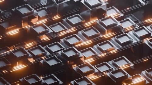 3D Animation Abstract Loop Video