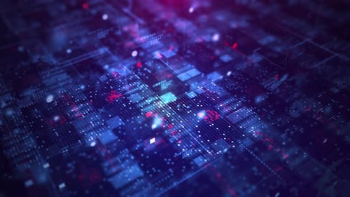 Technology Digital Data 01821