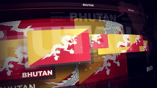 Bhutan Flag Corporate Digital Identity Reveal