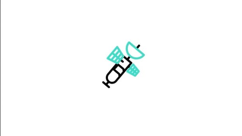 Satellite Animated Icon