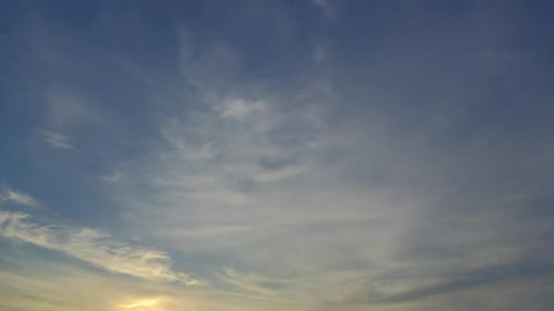 Colorful Clouds at Sunrise or Sunset