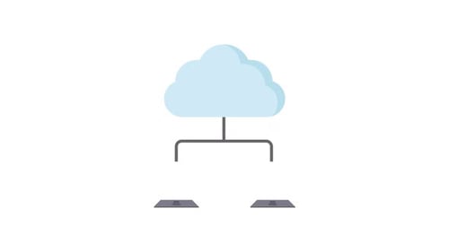 Modern Cloud Computing Network Animation