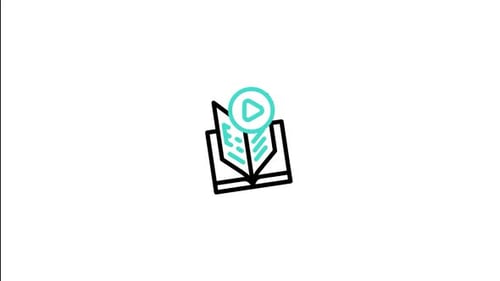 Icono animado de audiolibro