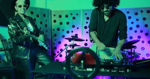 Young Band Live Streaming Studio Sound