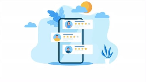 Rate Product With Review Stars From Customer Satisfaction 4K