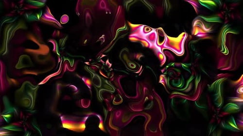 Bucle de fondo abstracto con movimiento degradado