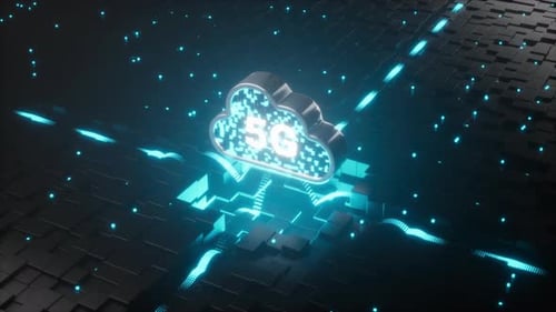 Conectividade de rede 5G e circuito de tecnologia de transferência de dados em nuvem