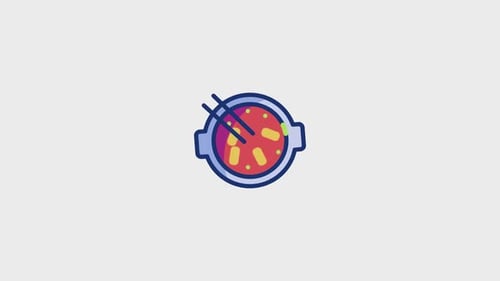 Tteokbokki Animated Icon V2
