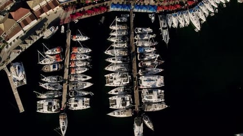 Yacht Parking Summer Sea Cruise on Ship at Green Mountains Island