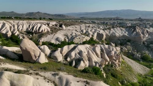 Awesome Aerial View of Goreme 4 K Turkey Cappadocia
