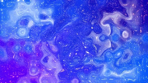 Abstract Rippling Blue and Purple Animated Background