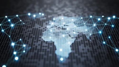 Concept de connexion réseau et de système de positionnement global. Concept de navigation. World Wide Web.
Monde